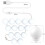 3-color temperature mirror front light USB single bathroom makeup light bulbs, power source: 6 LEDs 3