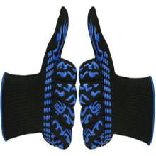 Barbecue High Temperature Resistant Heat Insulation Anti-scalding Barbecue Gloves Flame Retardant Fireproof Microwave Oven Baking Gloves