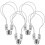 Pcapzz4Pcs Κλιπ για Λάμπα Σκίαστρου Μεταλλική Βάση Σκίαστρου Λάμπας Βαρέως Τύπου 3