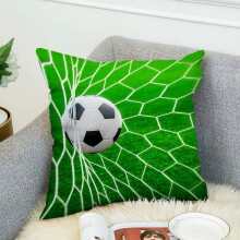 Taies d'oreiller en coton et lin, taie d'oreiller décorative, pour la maison, le basketball, le football, la voiture, le canapé, housse de coussin