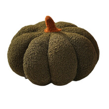 Almofada decorativa de abóbora de Halloween da Visland, brinquedo de pelúcia em formato de abóbora, almofada para sofá, enfeite para decoração