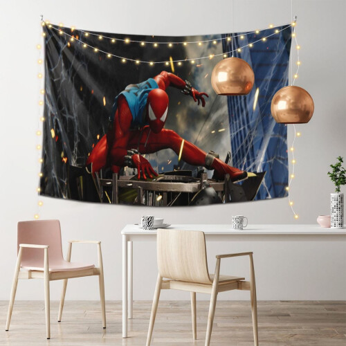 Spider-Man Ταπισερί τοίχου διακόσμηση σπιτιού για αγόρια, κορίτσια διακόσμηση 1