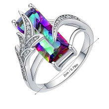Jacenvly Uitverkoop 2024 Nieuwe mode damesringen van legering met zirkonia, trouwringen, sieraden maat 6-10, cadeaus voor vrouwen