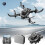 Μίνι Drone με κάμερα HD 1080P, οπτική ροή και τηλεχειριστήριο, διατήρηση ύψους, 4