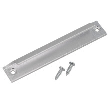 120 mm aluminium skärmdörrhandtag massivt trä skåpdörrhandtag 120 mm silver