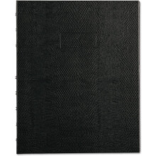 Lot de 2 carnets NotePro A7150BLK, format 18,4 x 23,5 cm, papier blanc, couverture noire, 75 pages lignées