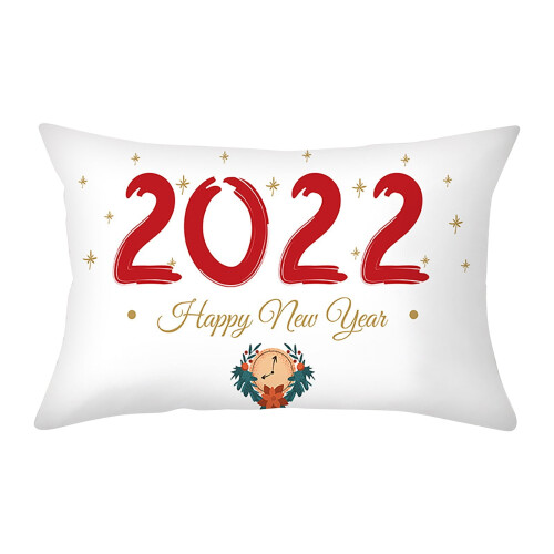 WinysinChristmas Μαξιλάρι Μέσης με Στάμπα Ροδάκινου, Κάλυμμα Μαξιλαριού Σπιτιού για 1
