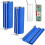2Pcs 20 Oz Silicone Wrap Sublimation Silicone Bands Blue 1