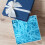 Χαρτί υγείας Summercome Lake Blue Crinkle Cut, 80g - Ανακυκλώσιμο γέμισμα κουτιού δώρου, κομφετί 2