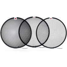 Standard Reflector Photography Diffuser,10/30/50 Degree Honeycomb Lamp Shade Grid for 7inch/18cm Bowens Mount