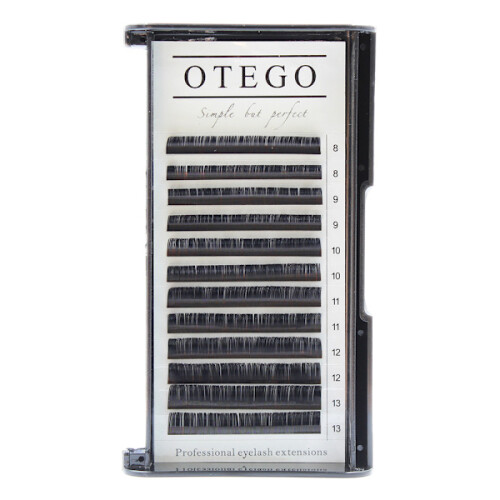 Single lashes - C 0.15, 7-16mm Black 11mm 2