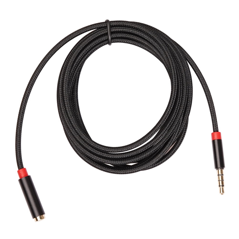 Jixopn 1/2/3M 3.5Mm Aux Cable Male To Female Music Audio Cord For Headphone Speaker Gold 9191629698691