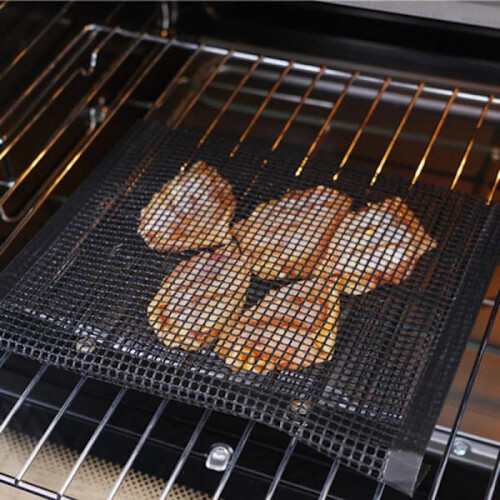 2-Pack Grill Bag / Mesh Bags for Grilling - Various Sizes Black 2