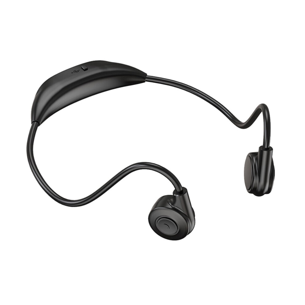 Jixopn Wireless Headphone 380Mah Bluetooth-Compatible 5.3 Ear-Hook Headset (Black) Black 9191629699933