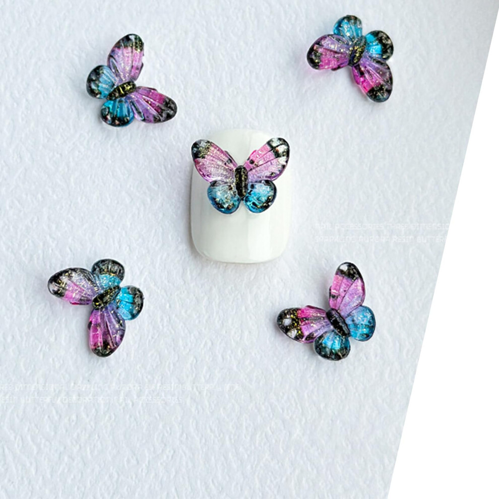 Butterfly Nail Art Rhinestones Flatback Gems for DIY Crafts Nails Makeup EyeCatching Shimmer