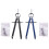 Professional Compass with Lock, Compass for Geometry, 6inch Spring Bow Compass, Precision Compass Math, Drafting Compass, Compass Drawing (2 Pack) 1