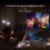 Mini Projector LED Home Media Player Audio Portable Projectors with Projector Stand USB Projection Same Screen Mirror-B 2
