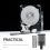 Laptop Accessory Hard Drive Bays Internal Disk Mounting Bracket Driver Guide Abs Iron Rubber 5
