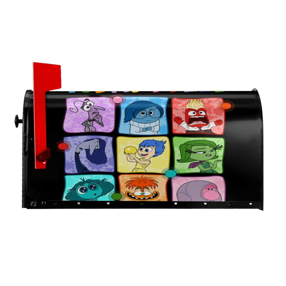 Inside Out Magnetic Mailbox Cover Garden Yard Home Decor For Outside, Decorative Outdoor Post Letter Box Wrap Decor Mail Wraps, 25.5X21 In 9423501736178