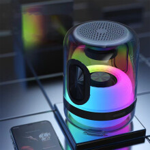 Takaisin kouluun Älykäs ääni, koko näytön LED-värivalot, langaton mini-Bluetooth-ääni, ulkokäyttöön tarkoitettu kannettava auton