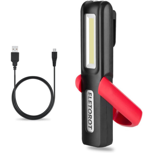 Compact Rechargeable Work Light, Long Working Time & Wide Application For Automotive, Emergency, Camping