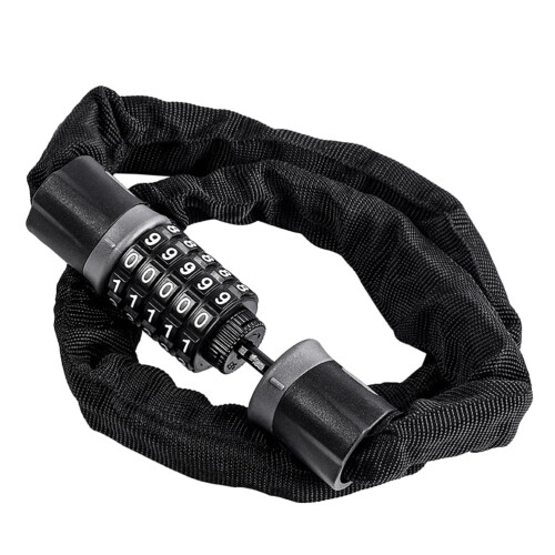 1 lucchetto codificato per bicicletta, resistente, per moto e mountain bike.