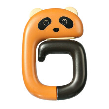 Háčiky Celebration Activ Prenosné roztomilé háčiky s medvedíkom panda a mačkou Odolné háčiky Dekoratívne pre deti a dievčatá na