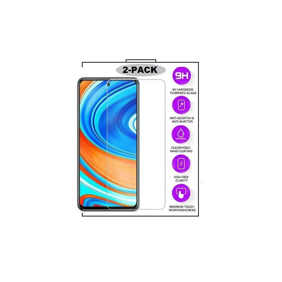 2-Pack Motorola Moto G24 / G04 / E14 Tempered Glass Transparent 9448196949207