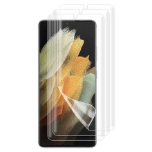 Pachet de 3 folii de protecție pentru ecran transparente compatibile cu Samsung Galaxy S21