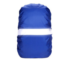 Reflective backpack rain cover - 20L capacity Blue