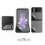 Συμβατό με Samsung Galaxy Z Flip3 - Μαλακό προστατευτικό οθόνης τεσσάρων μερών 2