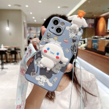 Carcasă de telefon cu desene animate Kawaii Kuromi, compatibilă cu iPhone 14, 13, 12, 11Pro Max, Mini XR, XS Max, 8, 7Plus SE, A5, protecție