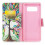 Capa compatível com Samsung Galaxy Note8 com estampa elegante de folhas coloridas multicoloridas. 2