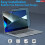 Protetor de tela M3 2023 para Macbook Pro de 16 polegadas, sem bolhas e com filtro de luz azul. 4