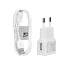 Original kompatibel mit Samsung USB-Ladegerät ETA0U83 mit Micro-USB-Kabel