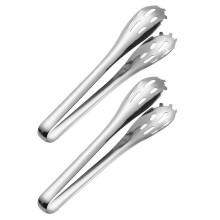 2-teiliges Set Eierhalter aus Edelstahl, Grillzange, Steakspatel, Küchenzange aus Metall