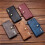 DG.MING Echt leer, compatibel met iPhone 13 Pro Max, rood. 6
