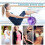 Μπάλα Pilates 9 ιντσών με μοτίβο Tie-dye, μίνι μπάλα πυρήνα για φυσικοθεραπεία, άσκηση, 5
