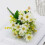 Kayannuo Back to School Home Decorations Clearance, Μονό Μπουκέτο Τεχνητά Λουλούδια, 28 Μικρά Λουλούδια 4
