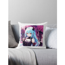 Capas de almofada AIVO Blue Demon Slayer, capas para almofadas decorativas, capa para sofá, dois lados