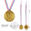 Trophy3Medals, Χρυσό, Ασημένιο, Χάλκινο, Μετάλλιο Νικητών με Κορδέλα1ο2ο3ο Παιδικό 4