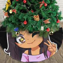 Weihnachtsbaumdecke, 30 Zoll, Aphmau, für Weihnachtsdekorationen und -ornamente