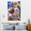 Ταπισερί Lola Bunny για άνδρες, Διακόσμηση τοίχου για αγόρια, υπνοδωμάτιο, σαλόνι, 5