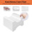 Ορθοπεδικό μαξιλάρι γονάτου Memory Foam για τα πόδια, αναπνεύσιμο ύφασμα πλέγματος 4