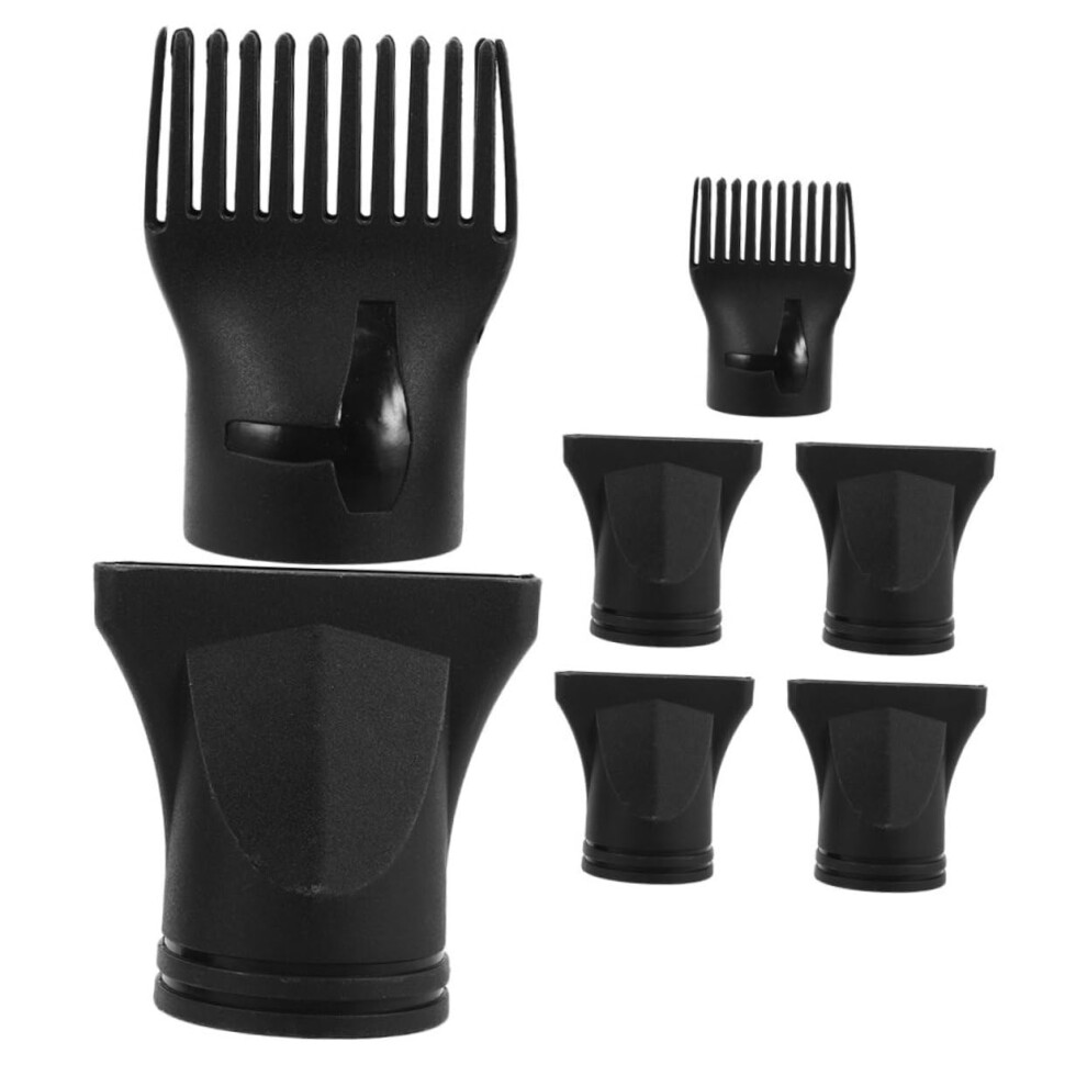 Hair Dryer Nozzle Attachment Set with Comb for Precise Styling and Faster Drying, 7pcs