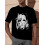 Ανδρικό T-shirt με κοντομάνικο print από πλυμένο βαμβάκι υψηλής ποιότητας, με 1