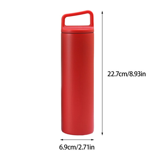 Αθλητικός βραστήρας YOBOLK480mL από ανοξείδωτο ατσάλι με φαρδύ στόμιο και μόνωση 2
