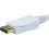 6ft 28AWG DisplayPort to DVI Cable - White 3