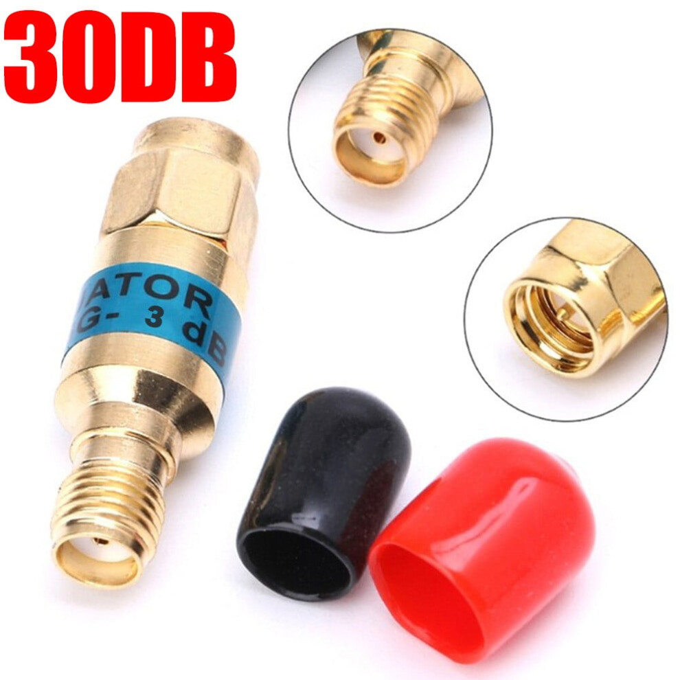 Sma 6Ghz Attenuator Sma Male To Female 2W 6Db 15Db 30Db Rf Coaxial Attenuator 30Db 9004841015248