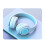 Ασύρματα ακουστικά Quinlirra με φωτεινό Bluetooth, για το κεφάλι B39, σετ ακουστικών 5